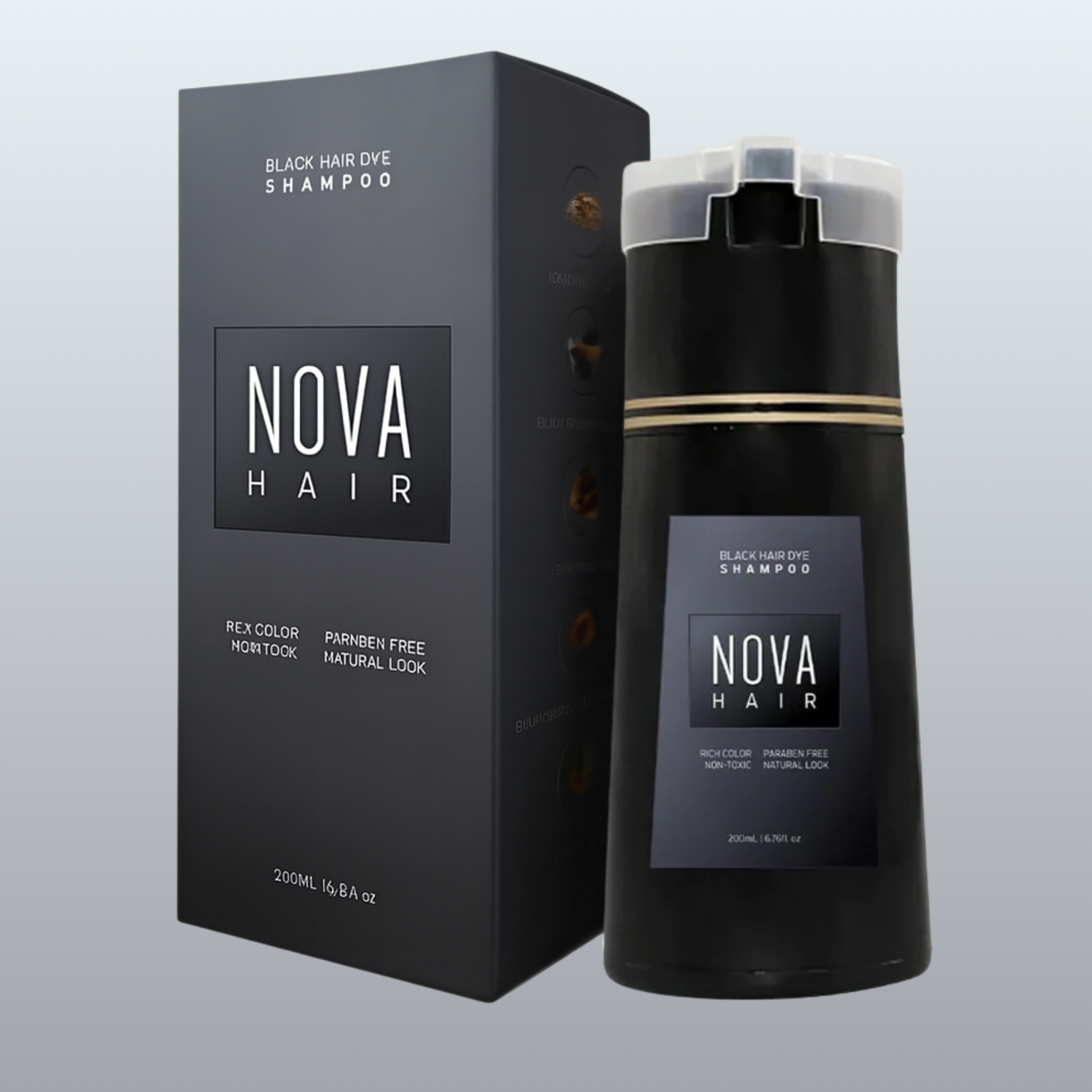 NovaHair™ Champú Coloración Instantánea